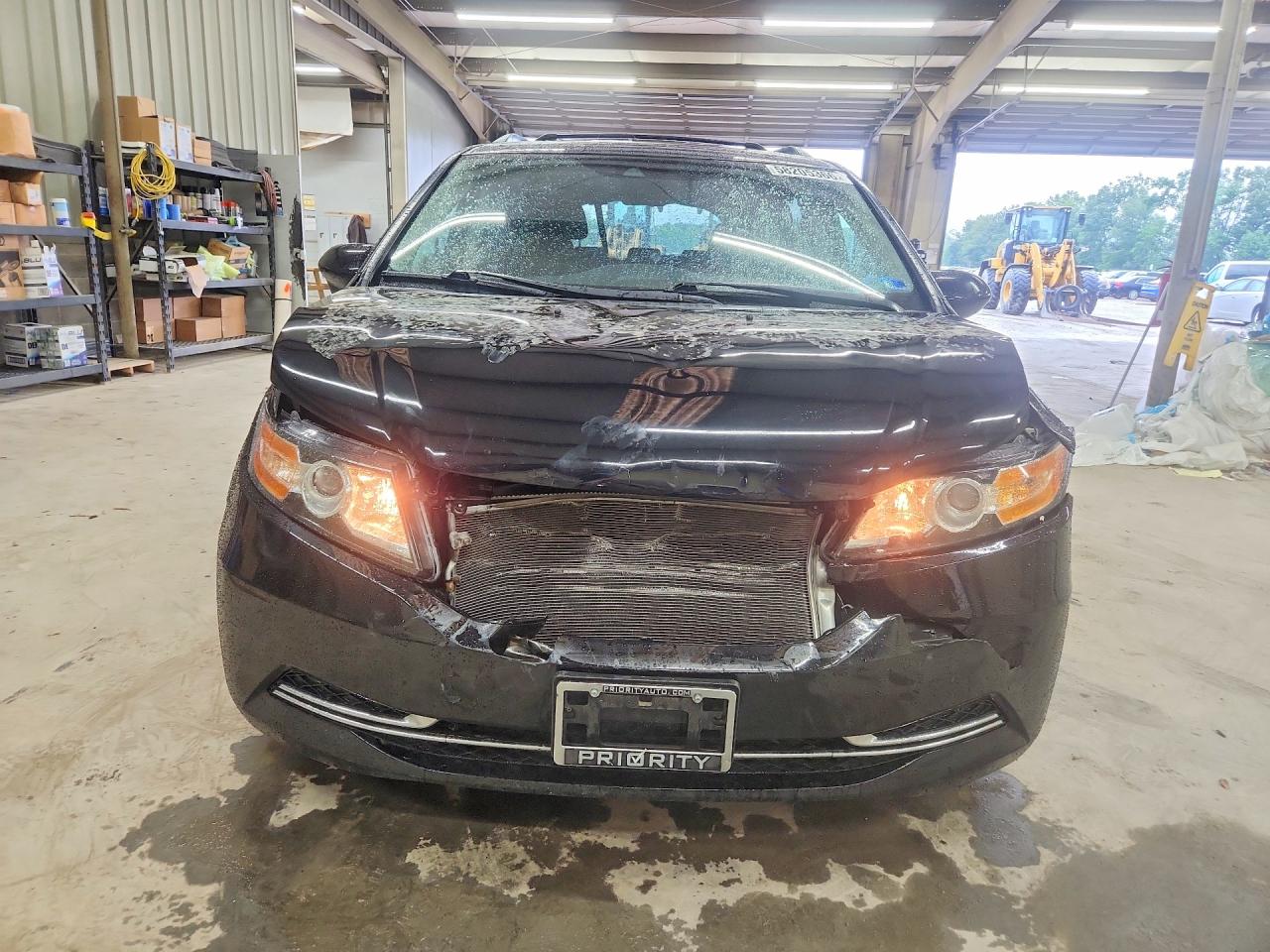 2016 Honda Odyssey Exl Black vin: 5FNRL5H62GB140373