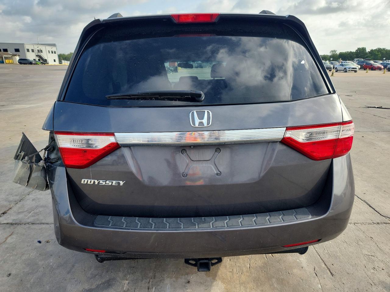2011 Honda Odyssey Exl Gray vin: 5FNRL5H63BB002981