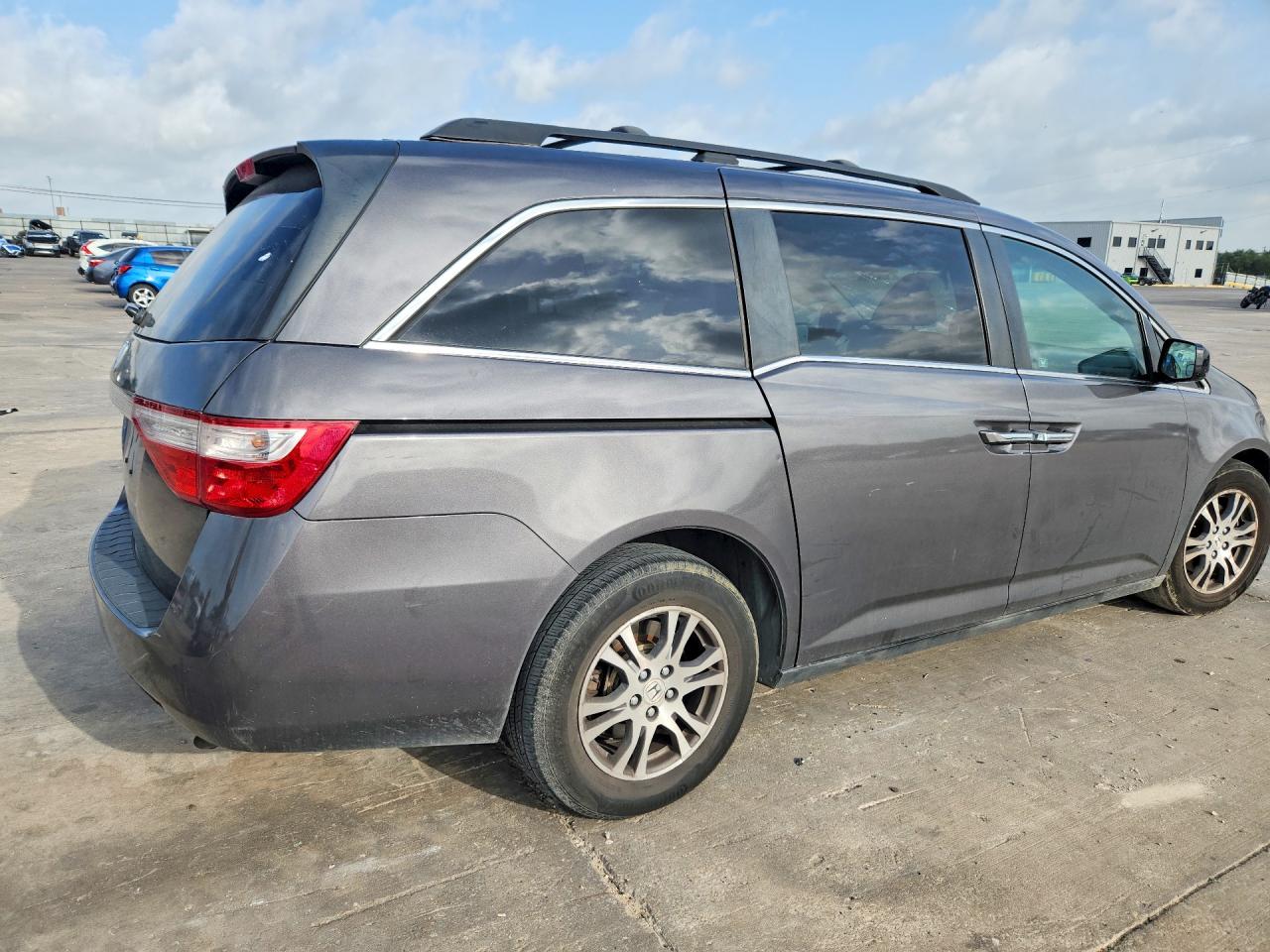 2011 Honda Odyssey Exl Gray vin: 5FNRL5H63BB002981