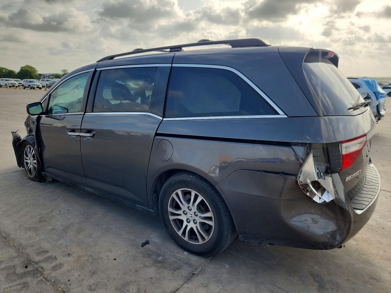 2011 Honda Odyssey Exl Gray vin: 5FNRL5H63BB002981