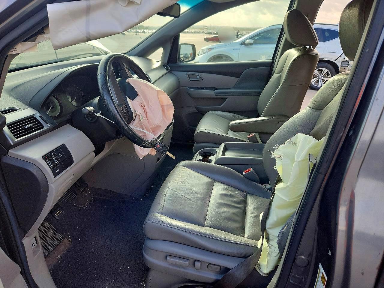 2011 Honda Odyssey Exl Gray vin: 5FNRL5H63BB002981