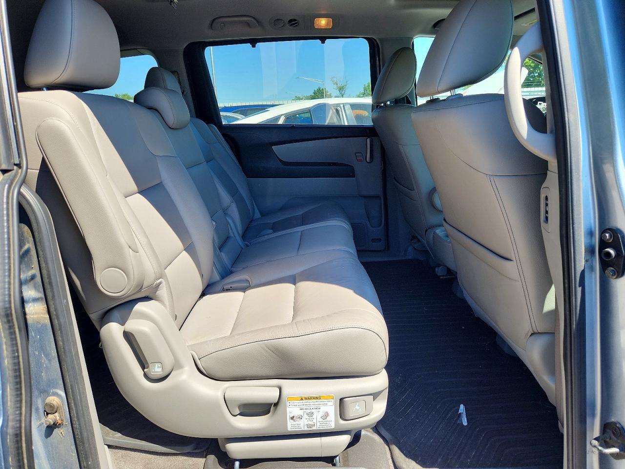 2011 Honda Odyssey Exl Blue vin: 5FNRL5H63BB012927