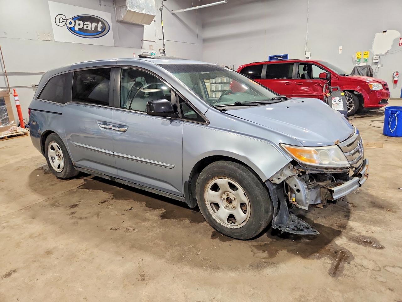 2011 Honda Odyssey Exl Серый vin: 5FNRL5H63BB012961
