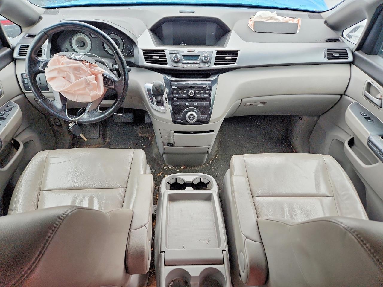 2011 Honda Odyssey Exl Silver vin: 5FNRL5H63BB016038