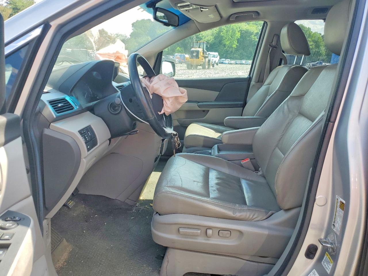 2011 Honda Odyssey Exl Silver vin: 5FNRL5H63BB016038