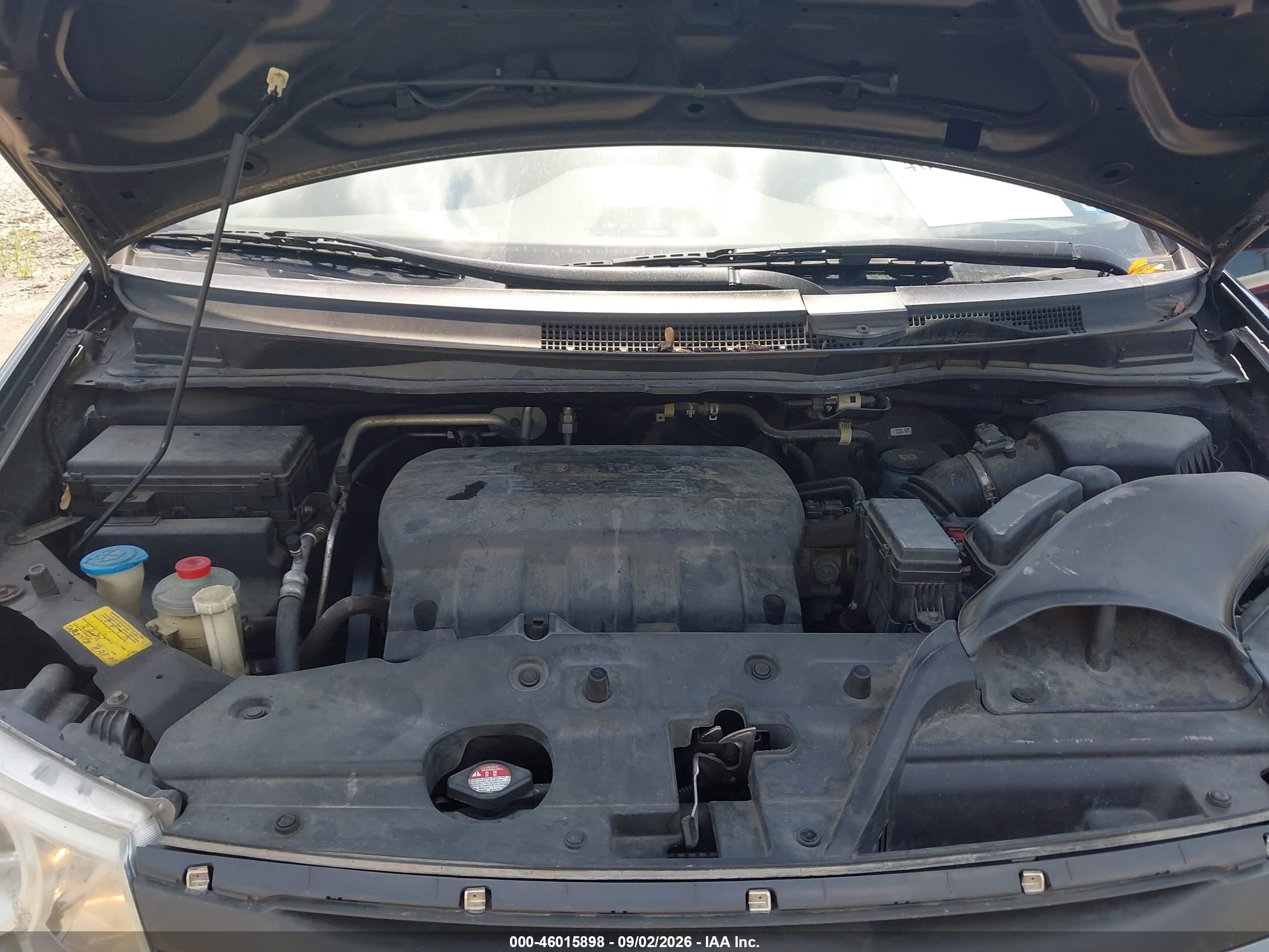 2011 Honda Odyssey Ex-l Черный vin: 5FNRL5H63BB028898
