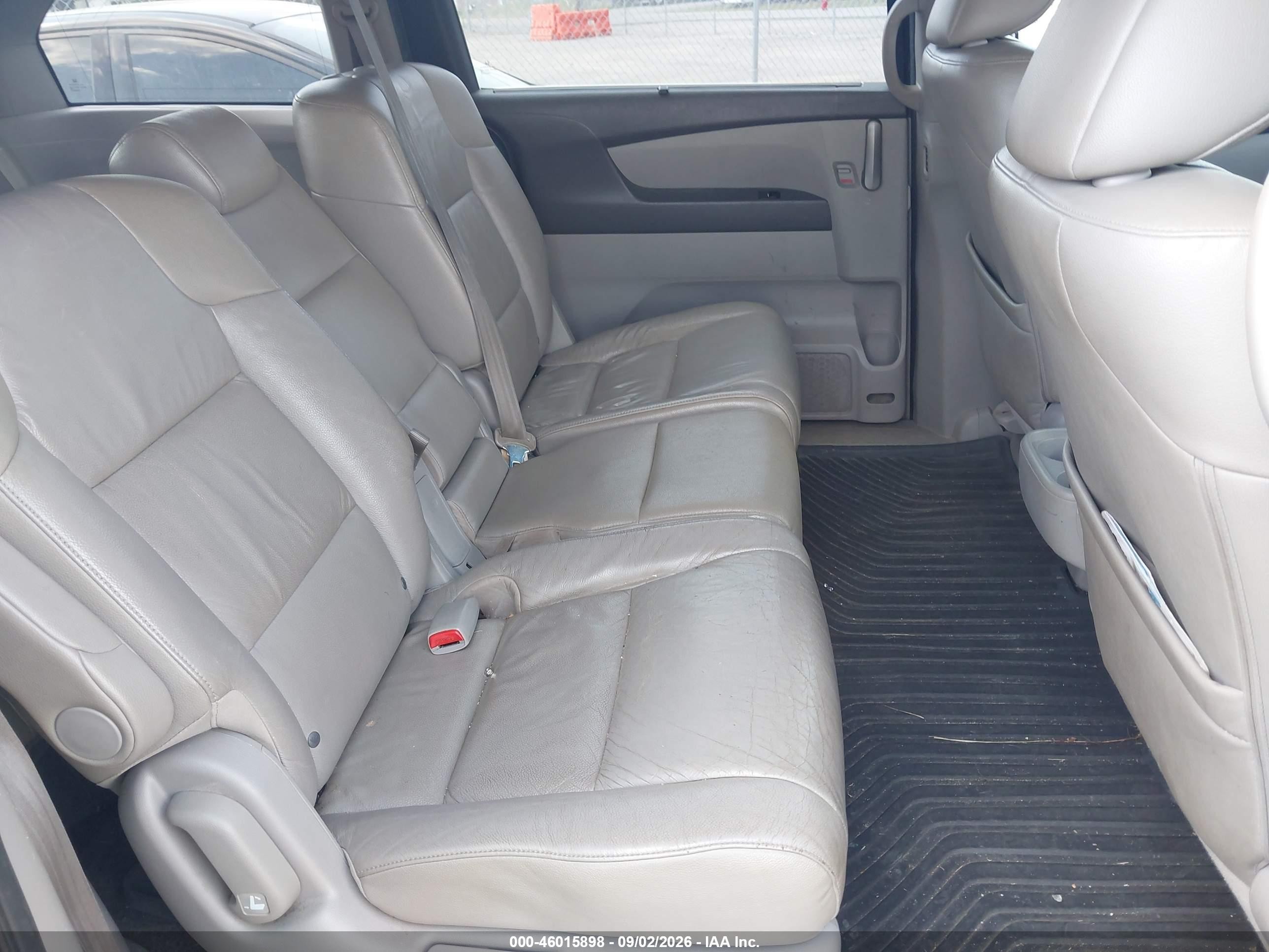 2011 Honda Odyssey Ex-l Черный vin: 5FNRL5H63BB028898