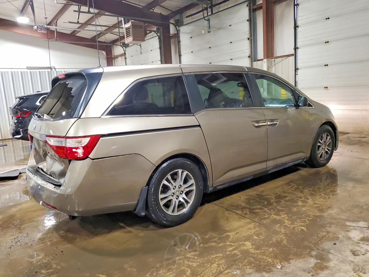 2011 Honda Odyssey Exl Tan vin: 5FNRL5H63BB031798