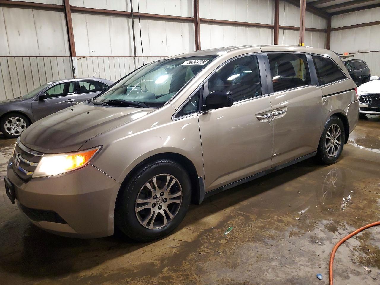 2011 Honda Odyssey Exl Tan vin: 5FNRL5H63BB031798