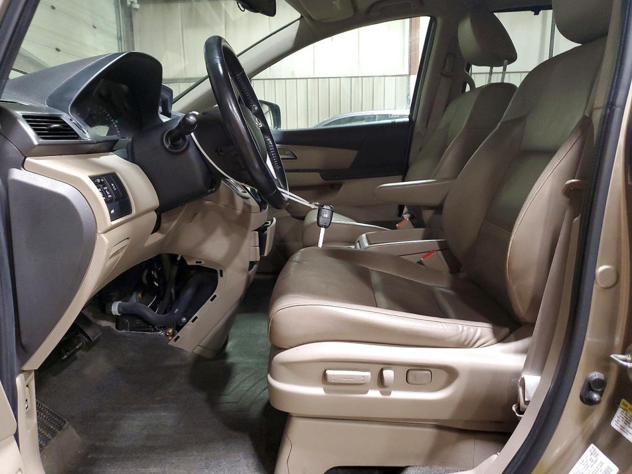2011 Honda Odyssey Exl Tan vin: 5FNRL5H63BB031798