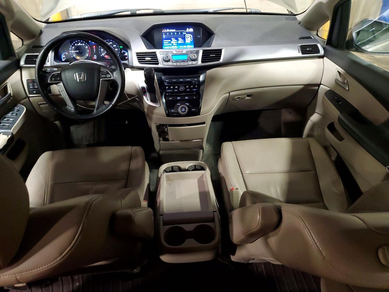 2011 Honda Odyssey Exl Tan vin: 5FNRL5H63BB031798
