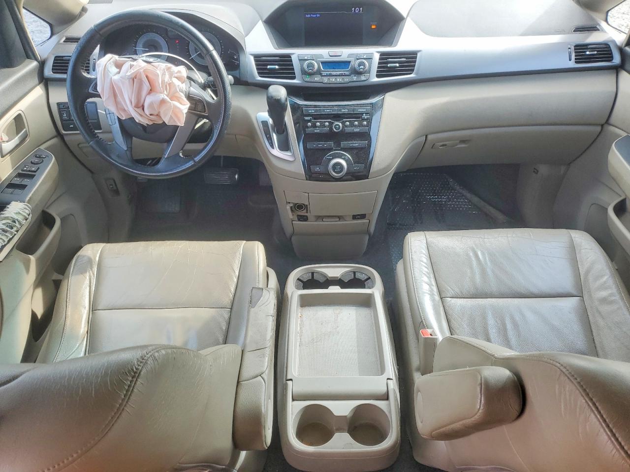 2011 Honda Odyssey Exl Burgundy vin: 5FNRL5H63BB031994