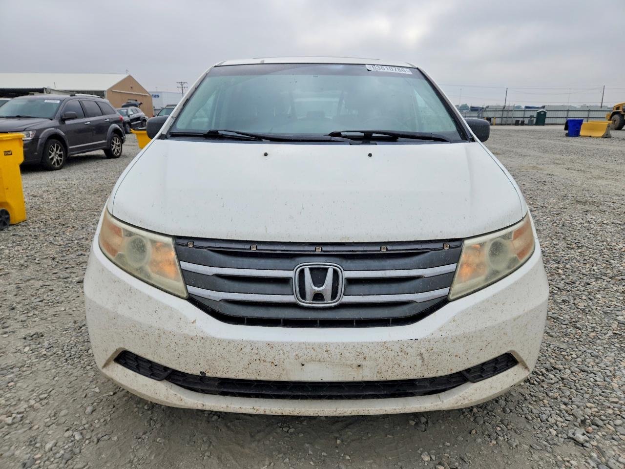 2011 Honda Odyssey Exl White vin: 5FNRL5H63BB032272