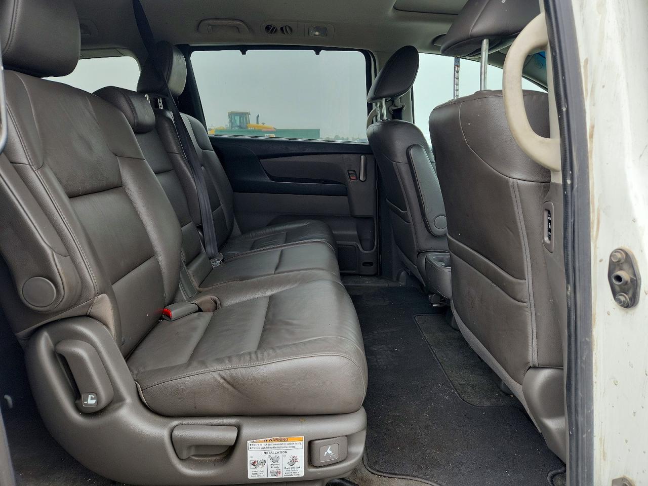 2011 Honda Odyssey Exl White vin: 5FNRL5H63BB032272