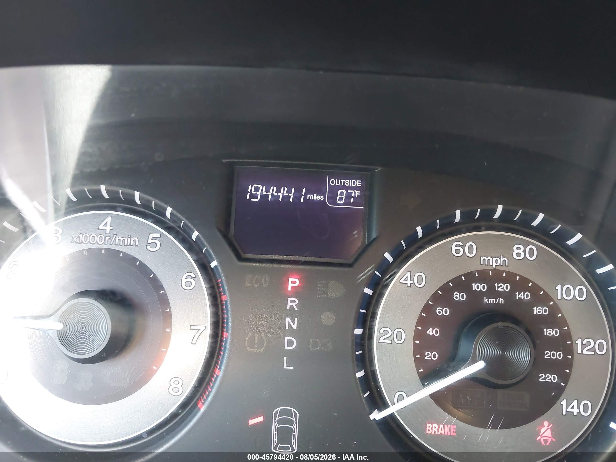 2011 Honda Odyssey Ex-l Silver vin: 5FNRL5H63BB058712