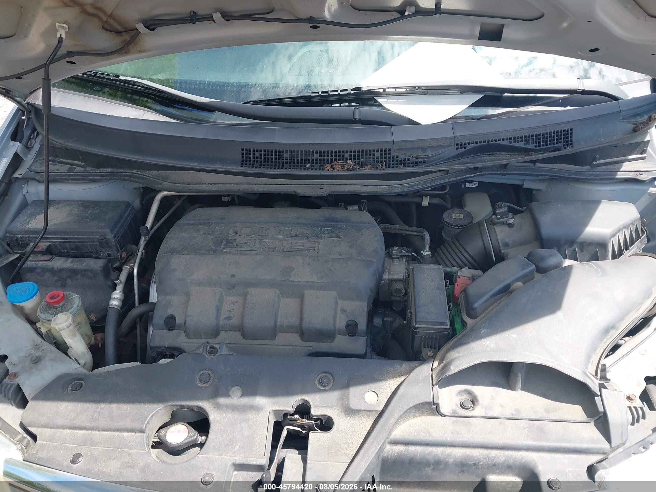 2011 Honda Odyssey Ex-l Silver vin: 5FNRL5H63BB058712