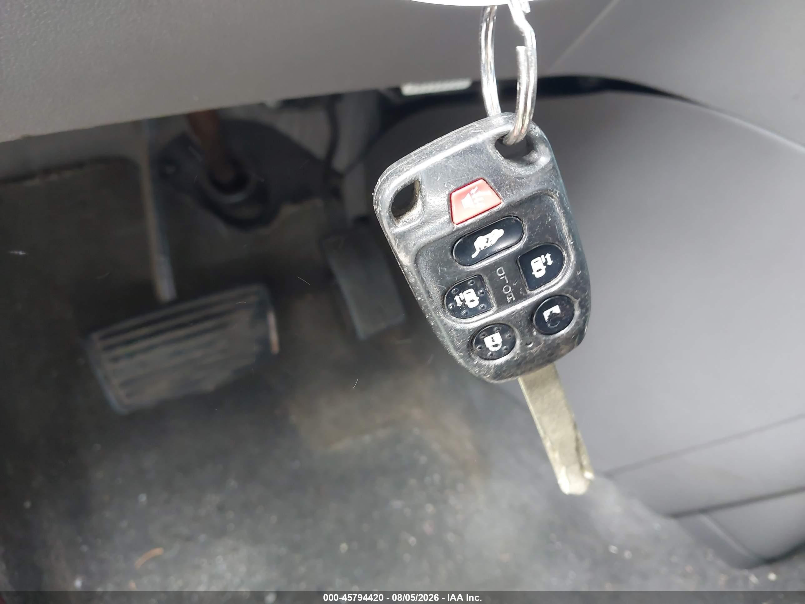 2011 Honda Odyssey Ex-l Silver vin: 5FNRL5H63BB058712