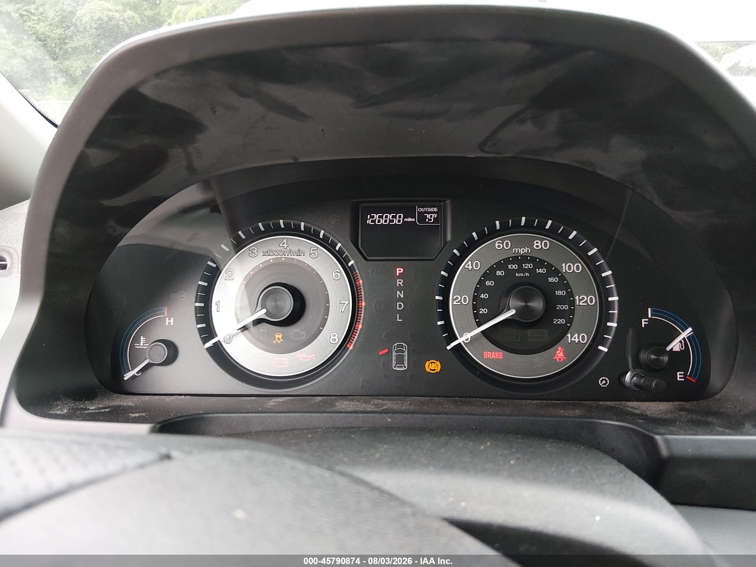 2011 Honda Odyssey Ex-l Gray vin: 5FNRL5H63BB068429