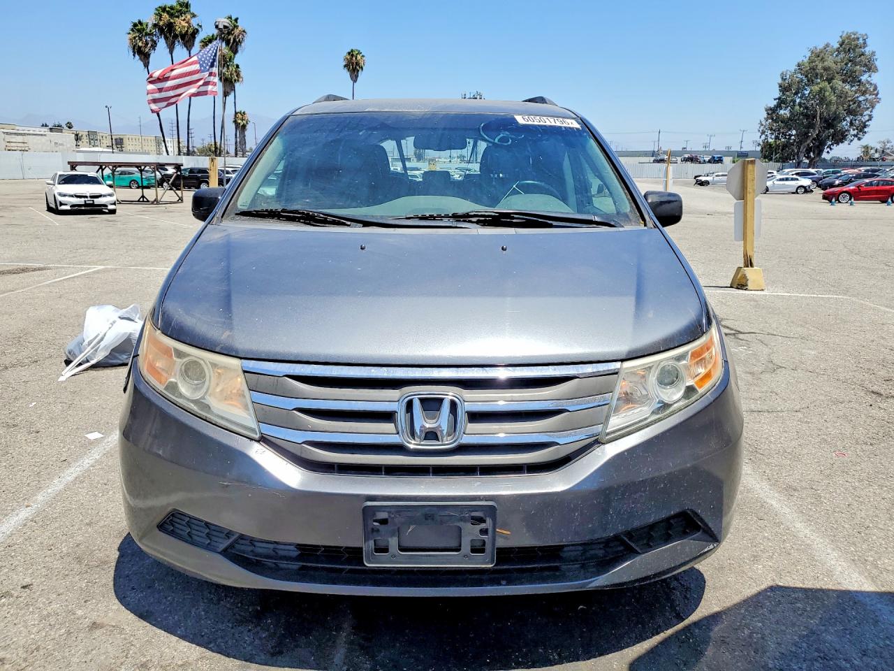 2011 Honda Odyssey Exl Gray vin: 5FNRL5H63BB085358