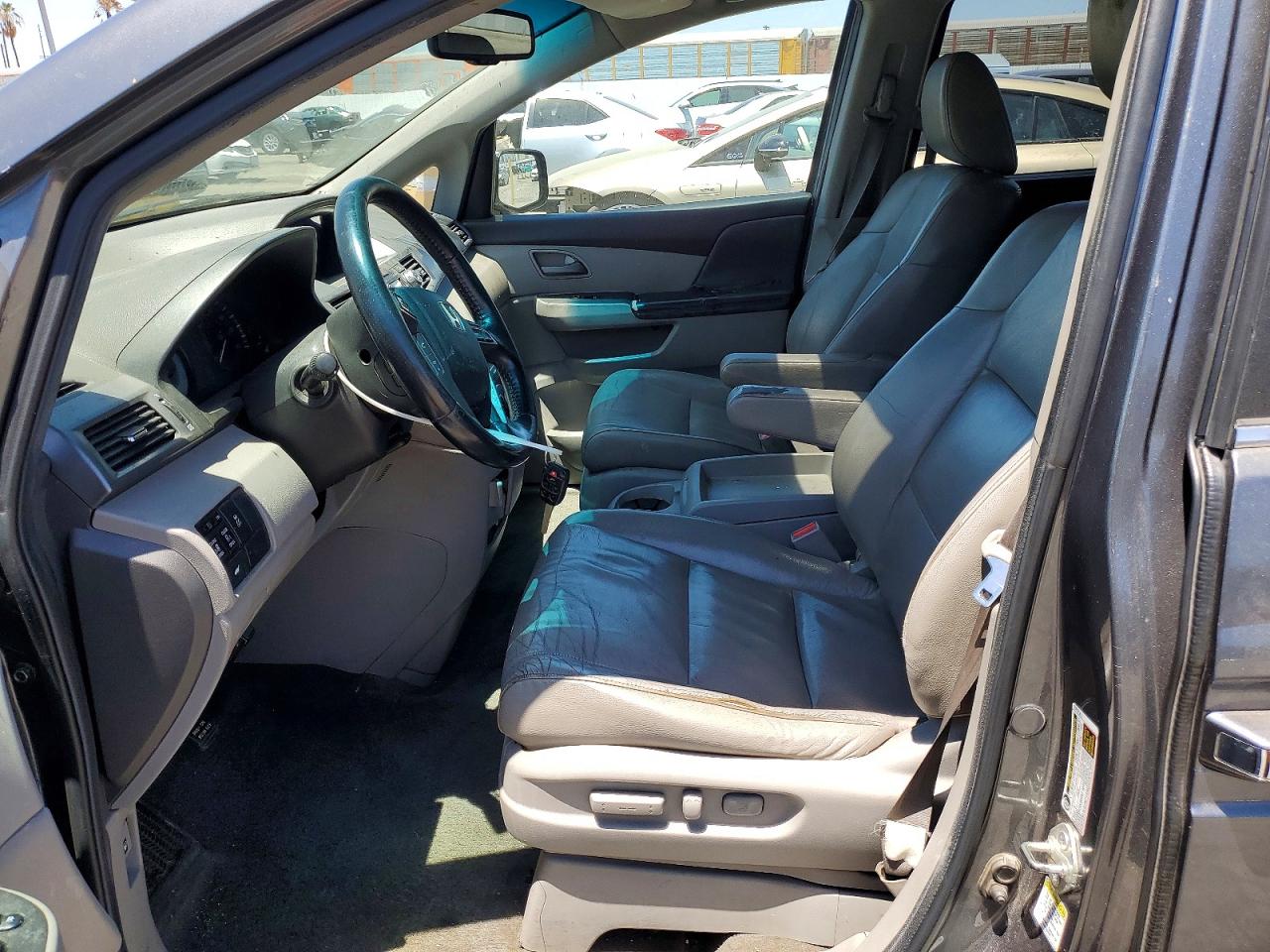 2011 Honda Odyssey Exl Gray vin: 5FNRL5H63BB085358