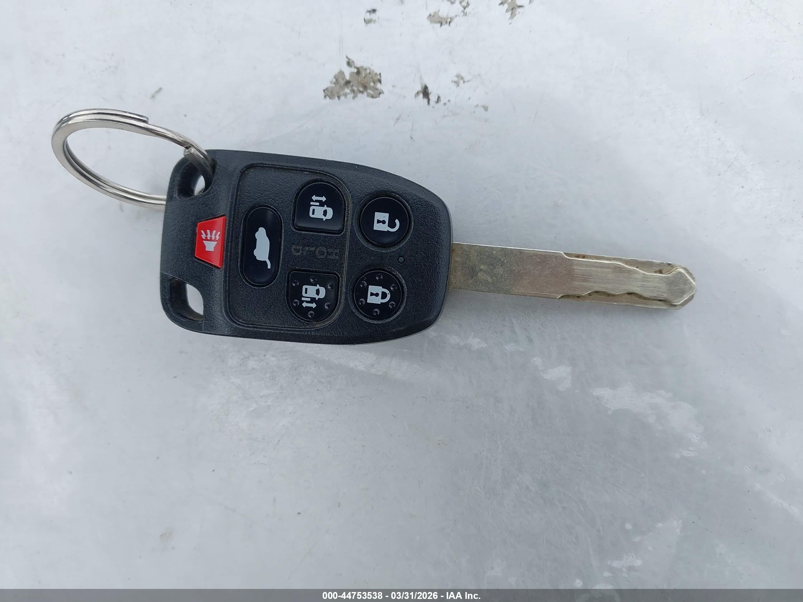 2011 Honda Odyssey Ex-l Серый vin: 5FNRL5H63BB086171