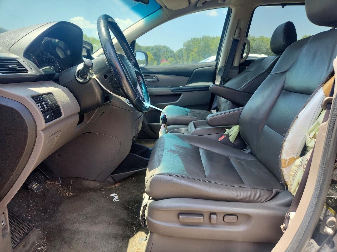 2012 Honda Odyssey Exl Black vin: 5FNRL5H63CB006790