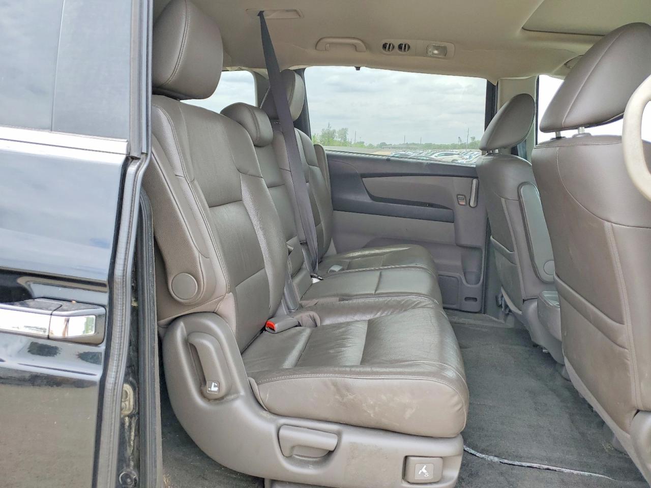 2012 Honda Odyssey Exl Black vin: 5FNRL5H63CB011293