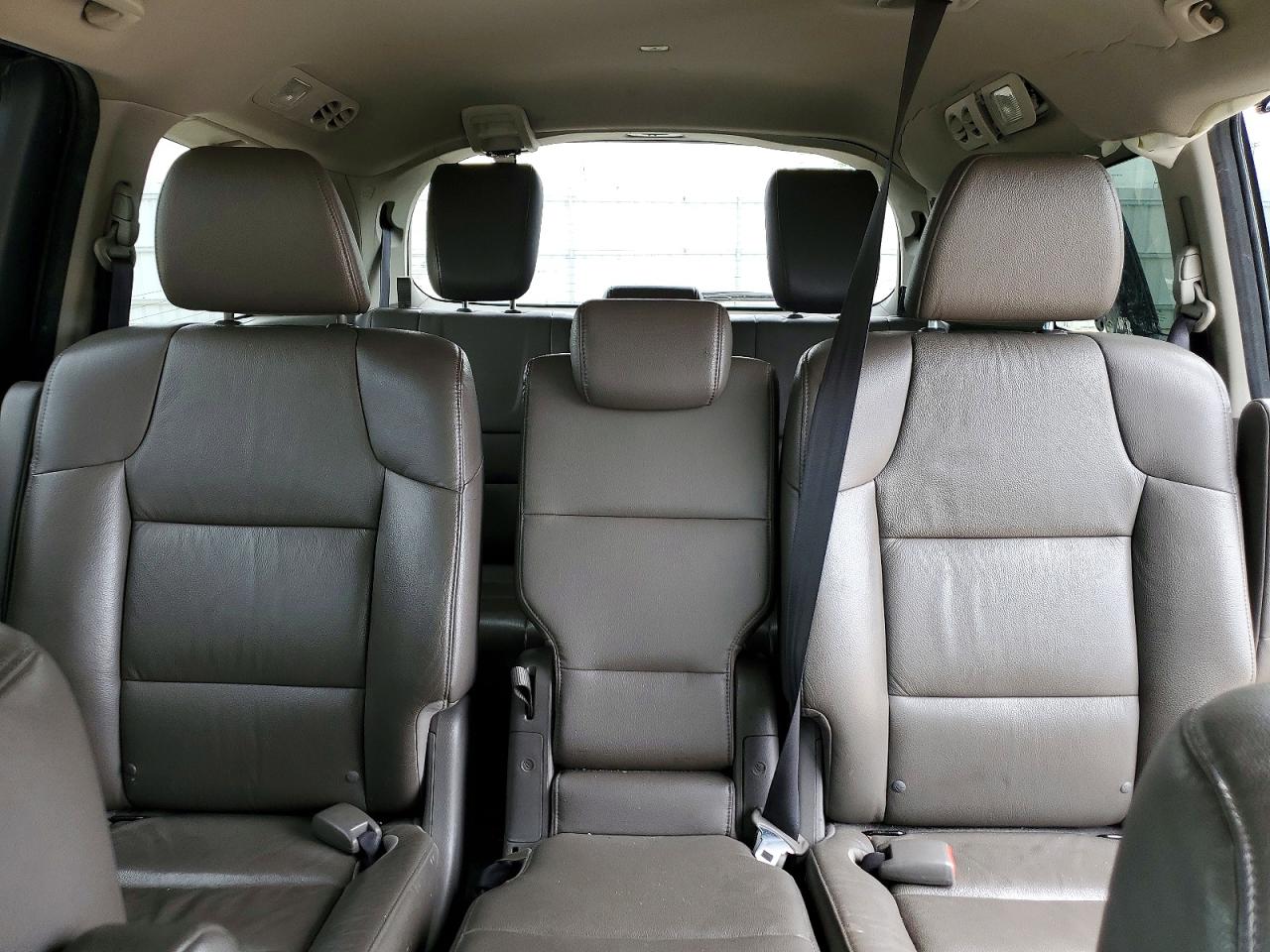 2012 Honda Odyssey Exl Black vin: 5FNRL5H63CB011293