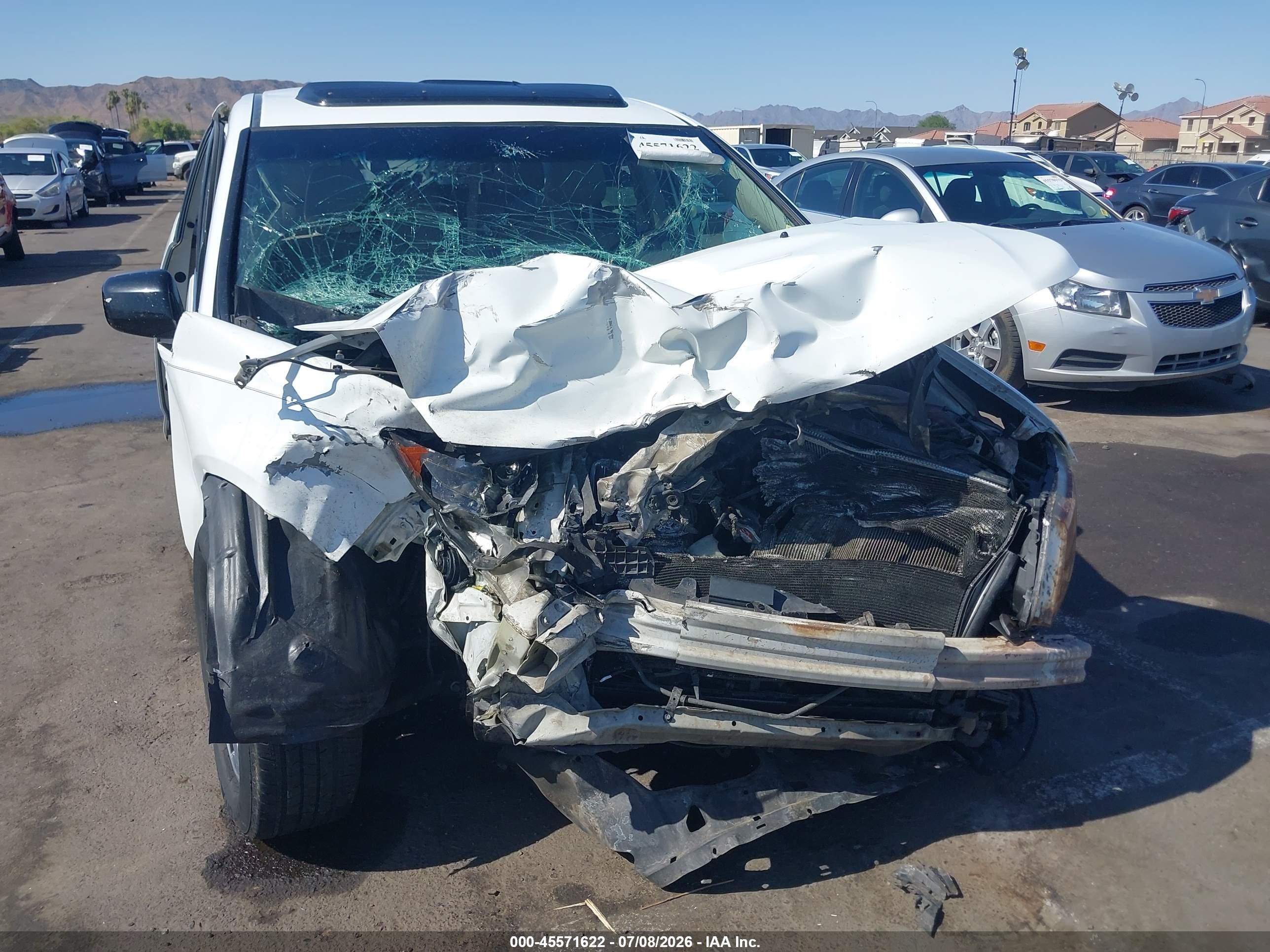 2012 Honda Odyssey Ex-l White vin: 5FNRL5H63CB011522