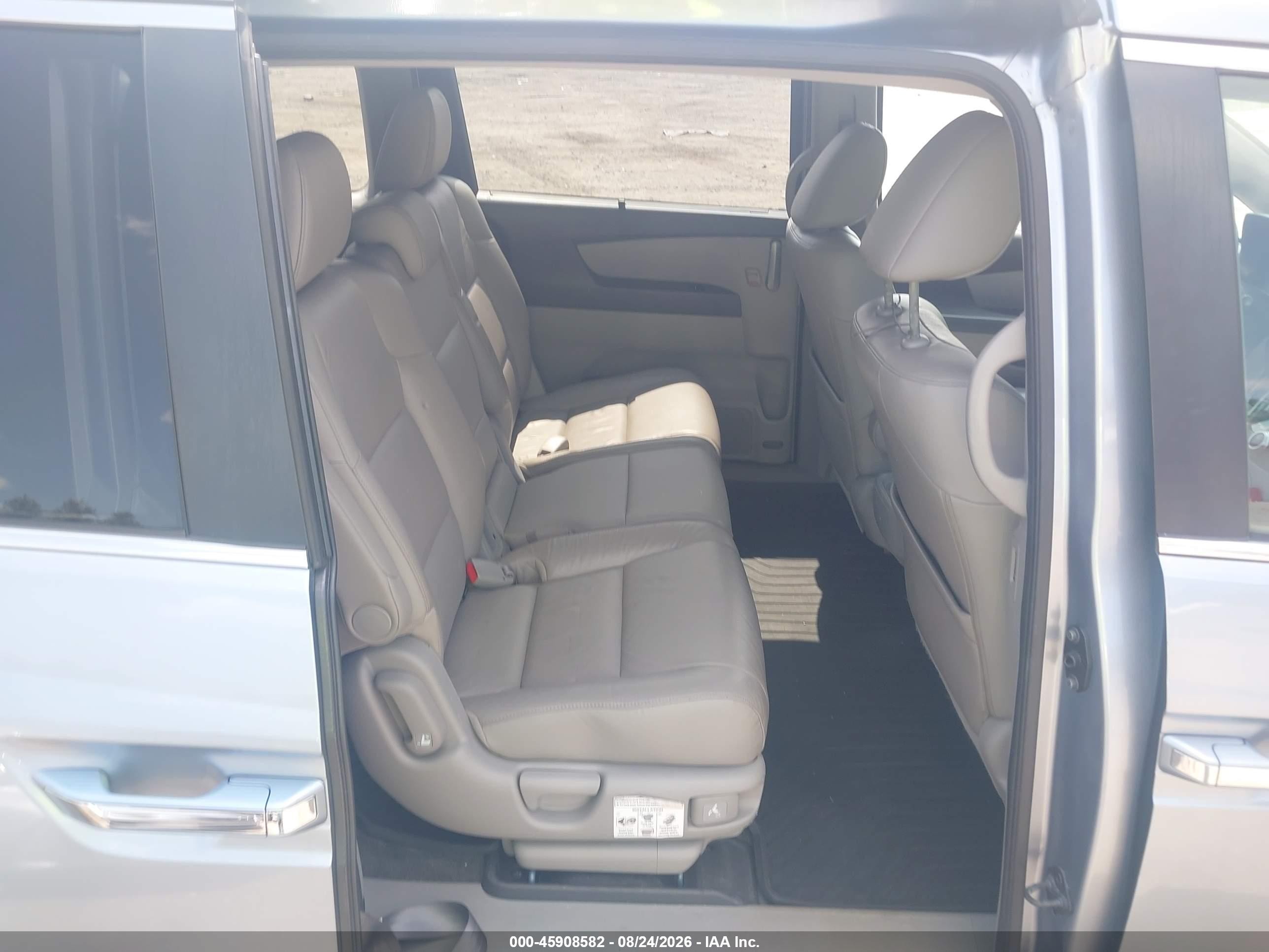 2012 Honda Odyssey Ex-l Blue vin: 5FNRL5H63CB018714
