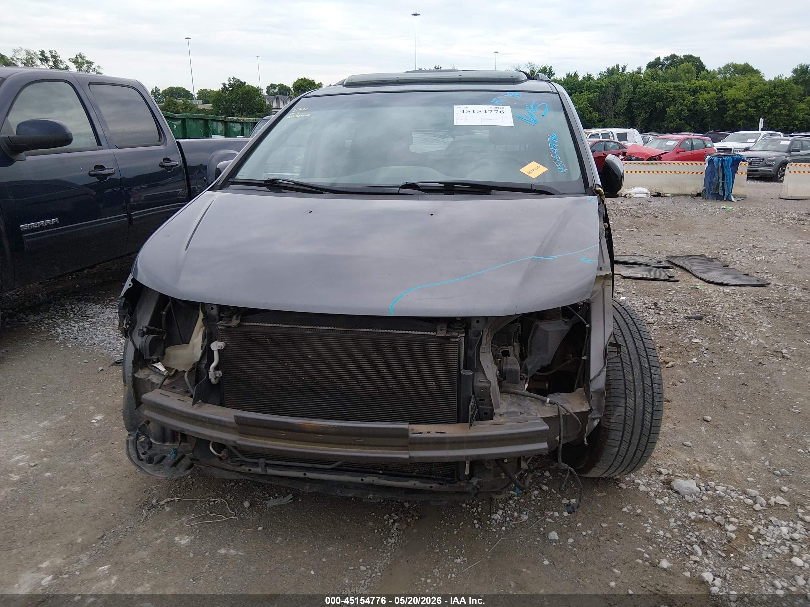 2012 Honda Odyssey Ex-l Серый vin: 5FNRL5H63CB035285