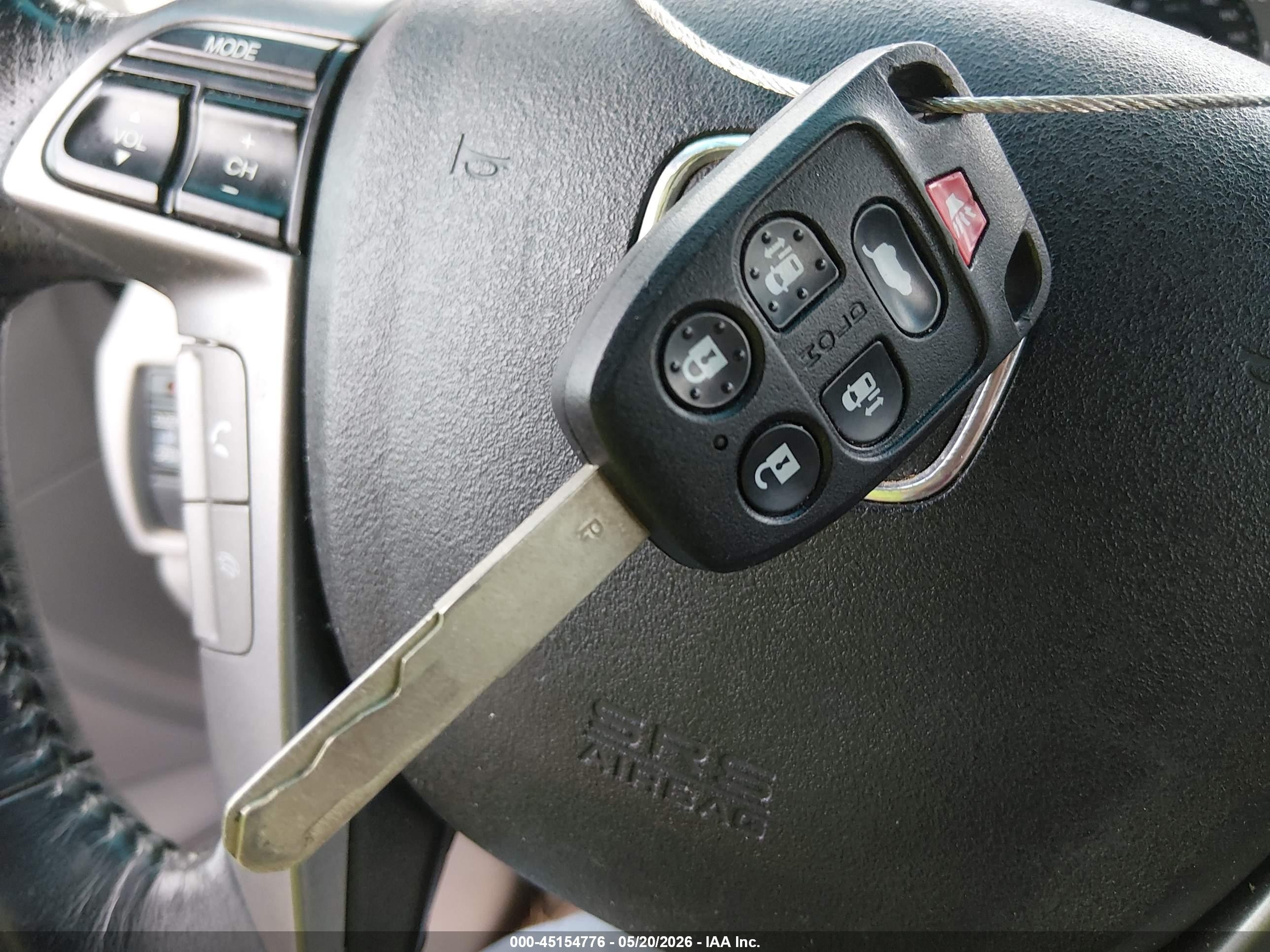 2012 Honda Odyssey Ex-l Серый vin: 5FNRL5H63CB035285