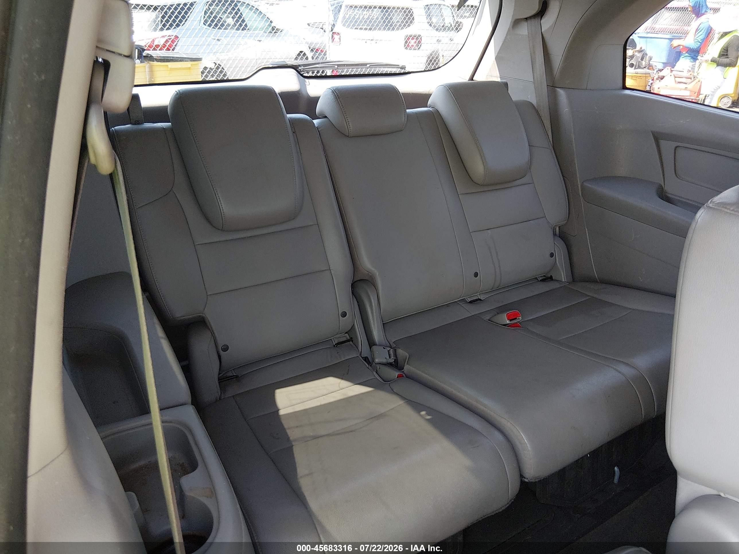 2012 Honda Odyssey Ex-l Синий vin: 5FNRL5H63CB045542