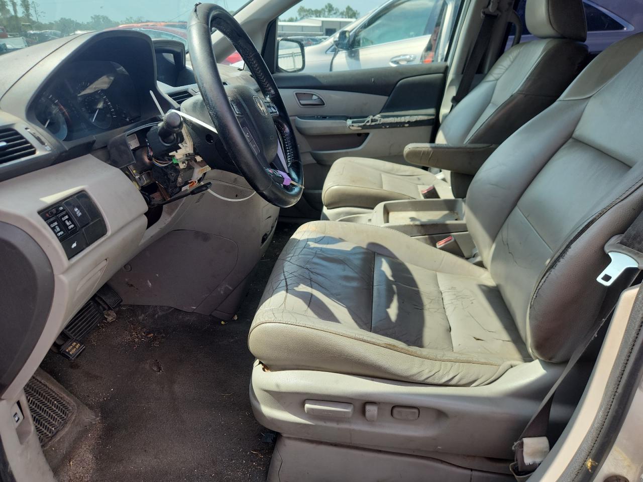 2012 Honda Odyssey Exl Gray vin: 5FNRL5H63CB058906