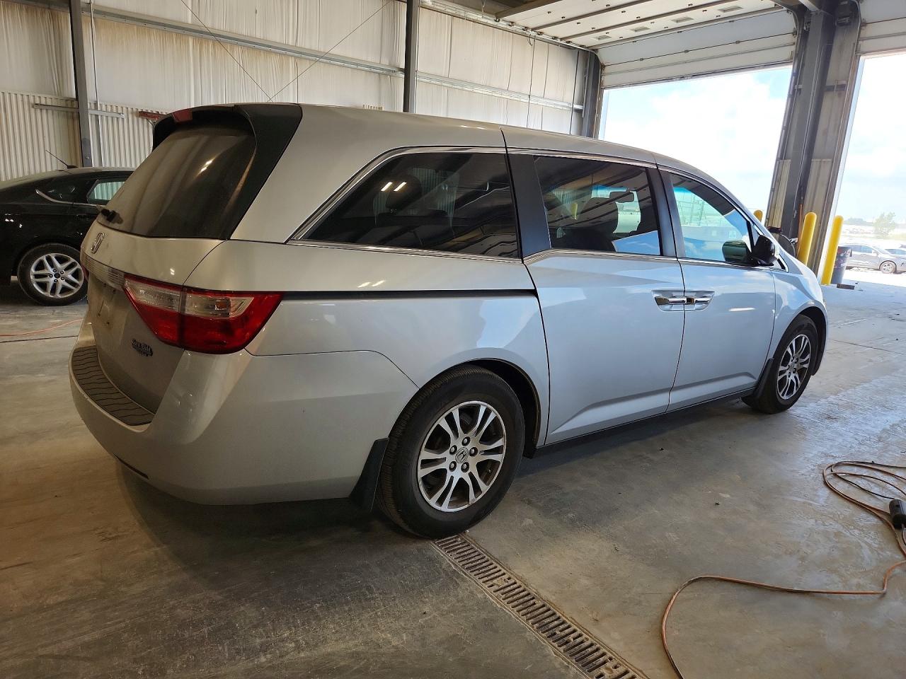 2012 Honda Odyssey Exl Gray vin: 5FNRL5H63CB061739