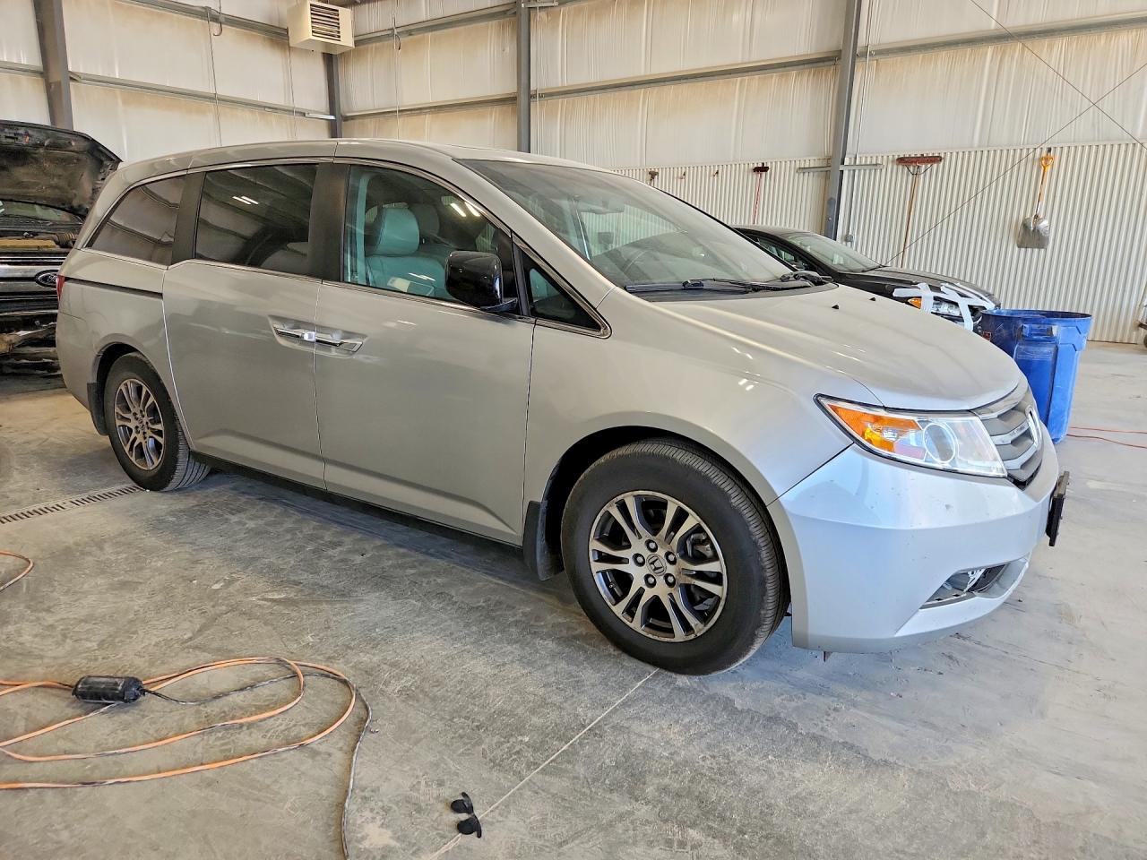 2012 Honda Odyssey Exl Gray vin: 5FNRL5H63CB061739