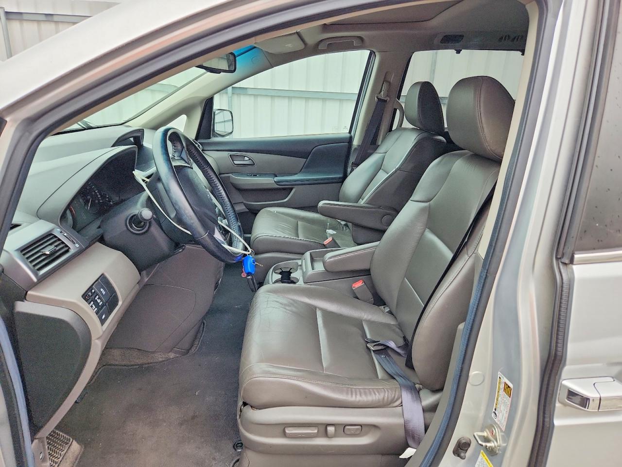 2012 Honda Odyssey Exl Silver vin: 5FNRL5H63CB069890