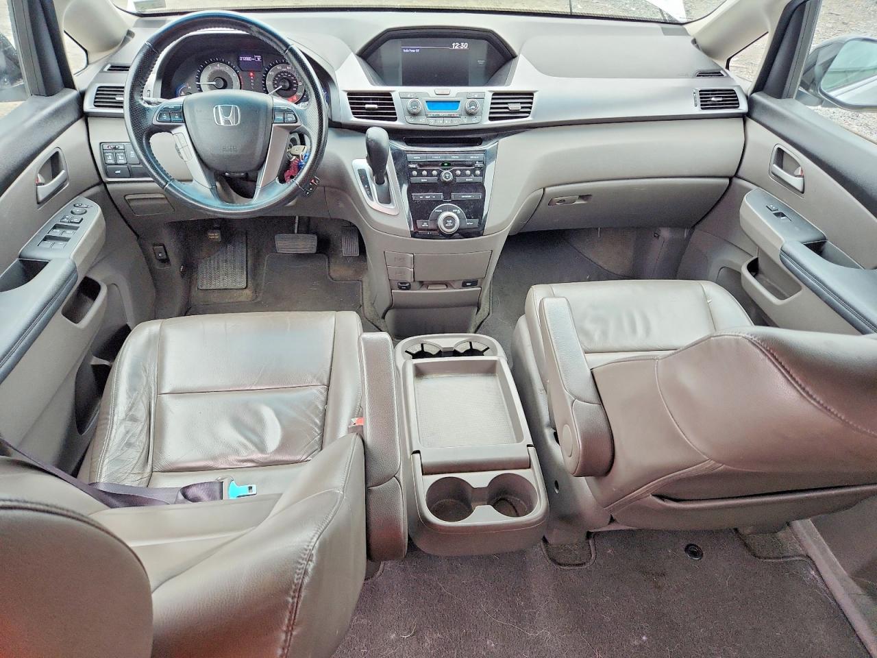 2012 Honda Odyssey Exl Silver vin: 5FNRL5H63CB069890
