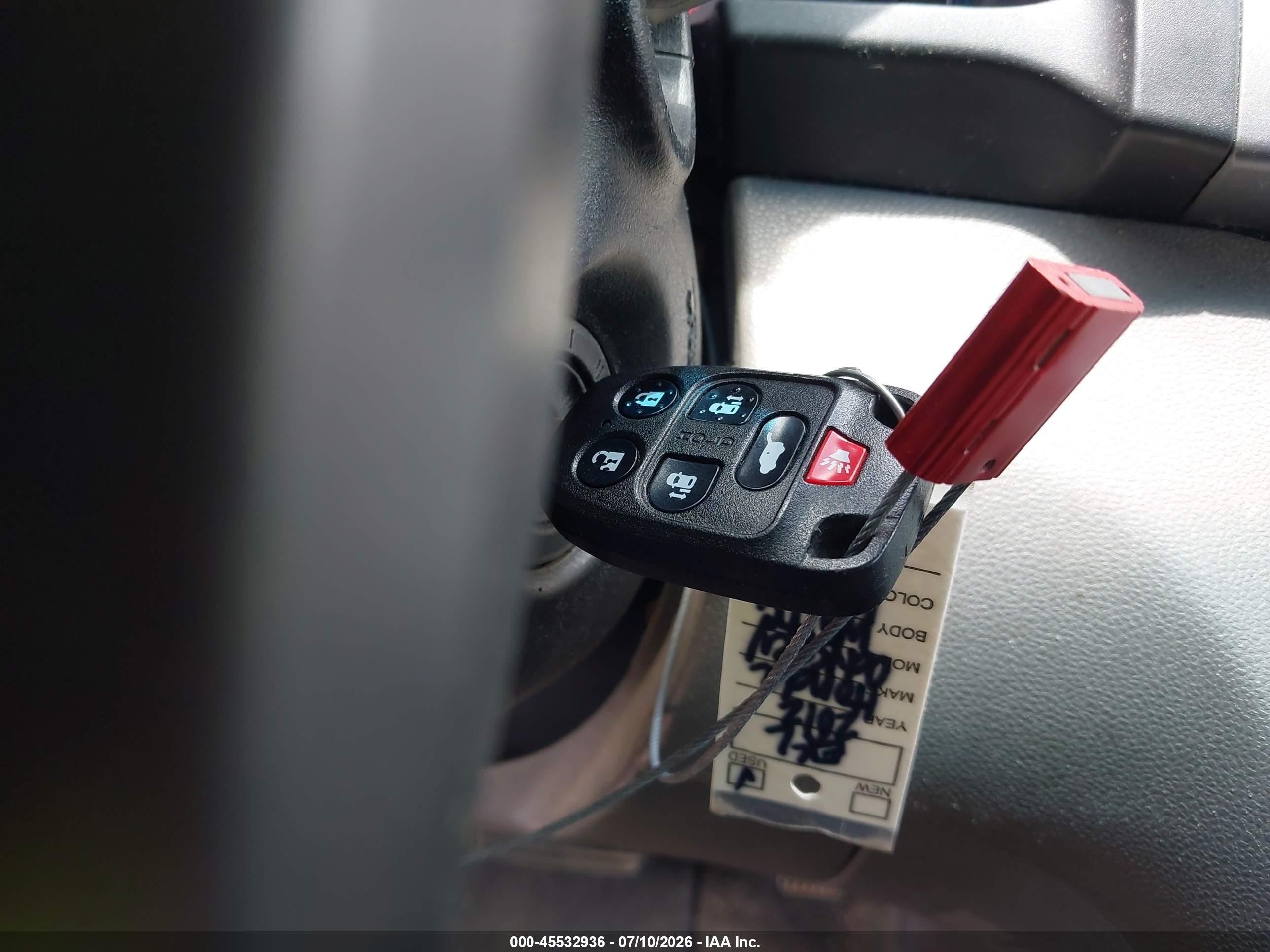 2012 Honda Odyssey Ex-l Белый vin: 5FNRL5H63CB076984
