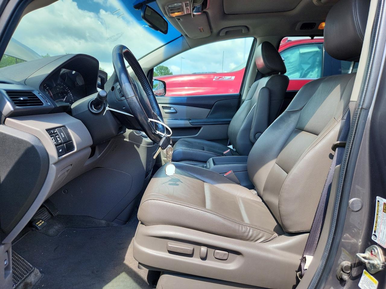 2012 Honda Odyssey Exl Gray vin: 5FNRL5H63CB079805