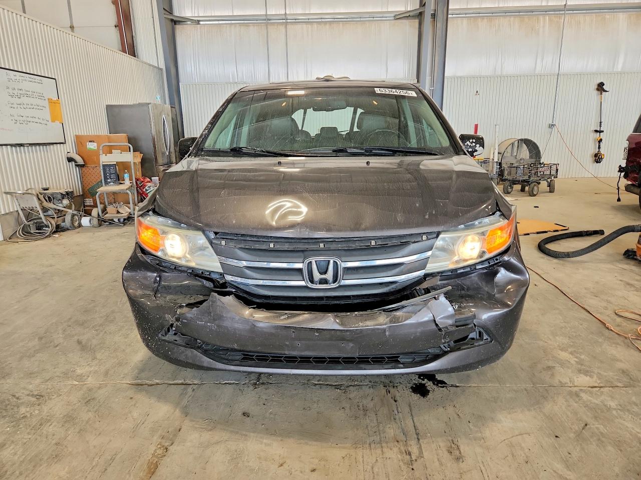 2012 Honda Odyssey Exl Gray vin: 5FNRL5H63CB086656
