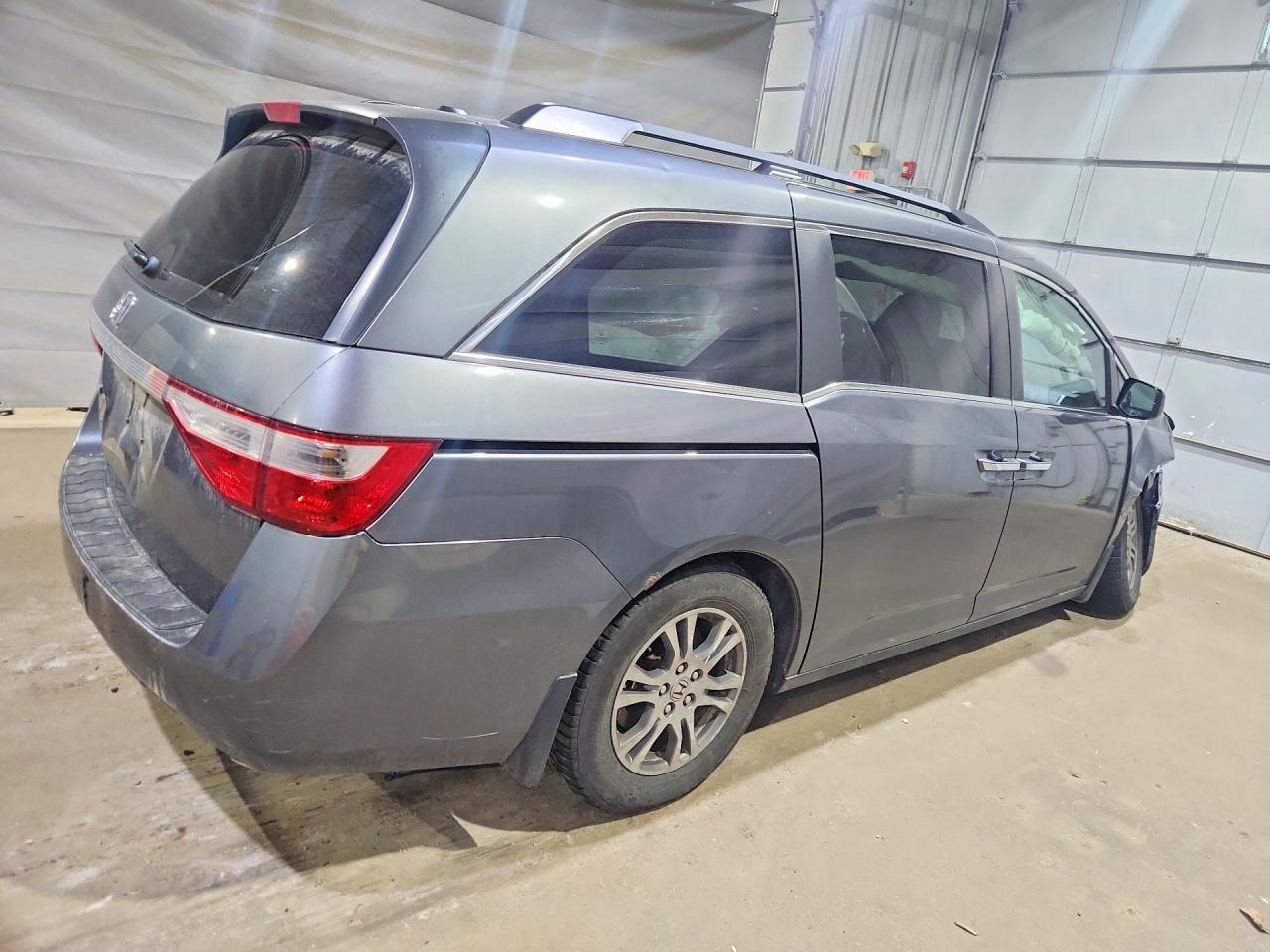 2012 Honda Odyssey Exl Серый vin: 5FNRL5H63CB087550