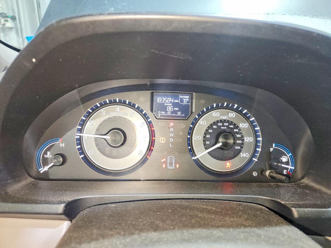 2012 Honda Odyssey Exl Серый vin: 5FNRL5H63CB087550