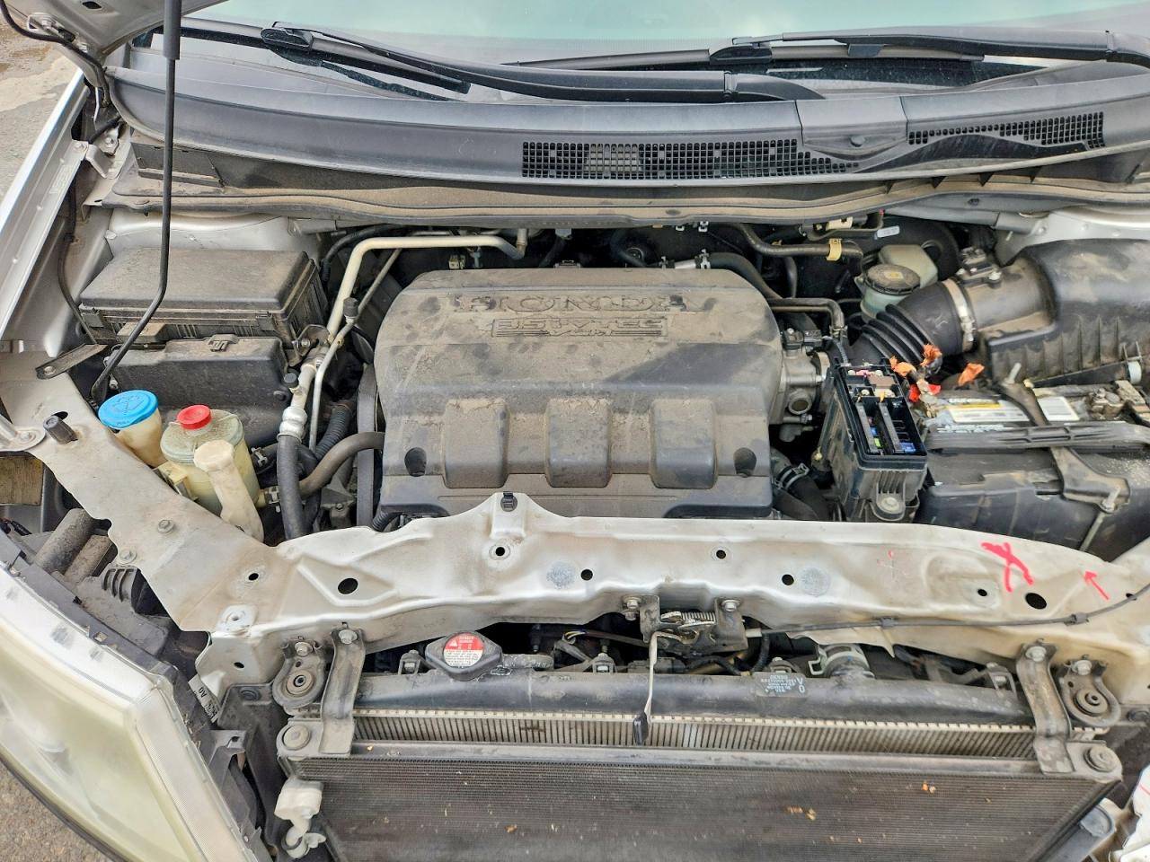 2012 Honda Odyssey Exl Silver vin: 5FNRL5H63CB094529