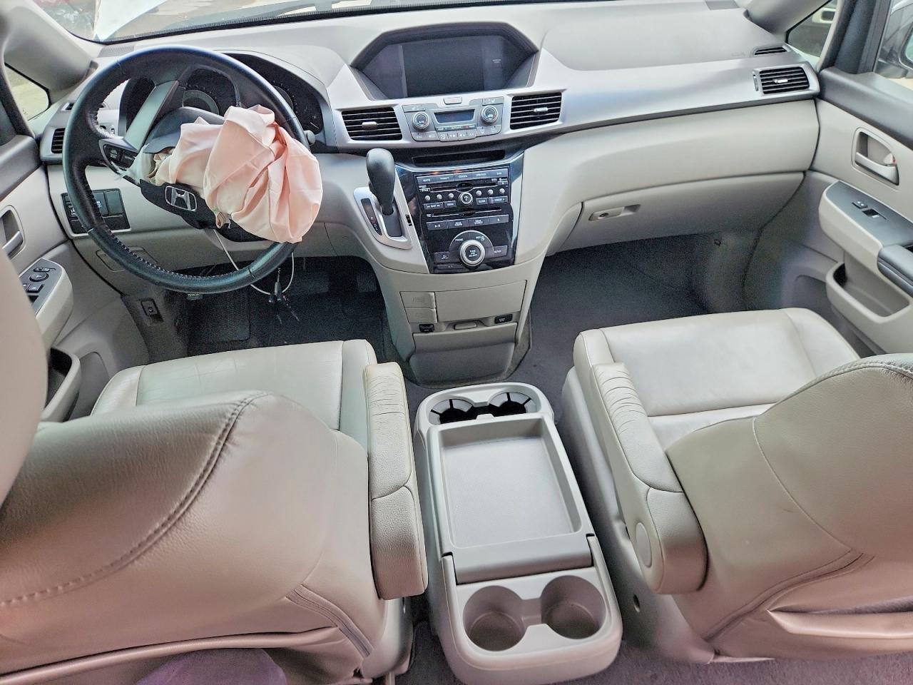 2012 Honda Odyssey Exl Silver vin: 5FNRL5H63CB094529