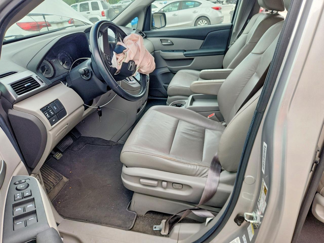 2012 Honda Odyssey Exl Silver vin: 5FNRL5H63CB094529