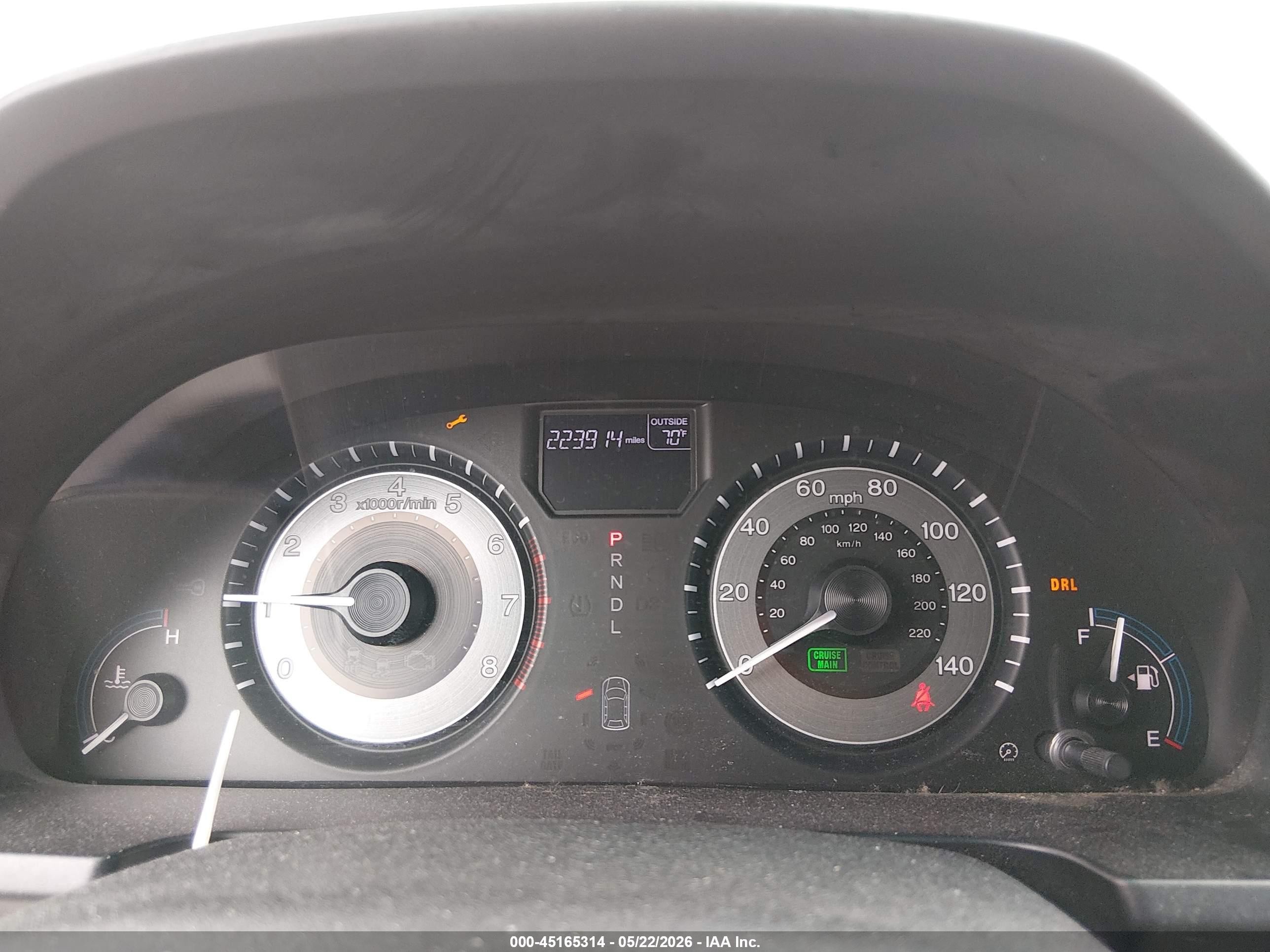2012 Honda Odyssey Ex-l Light Blue vin: 5FNRL5H63CB102791