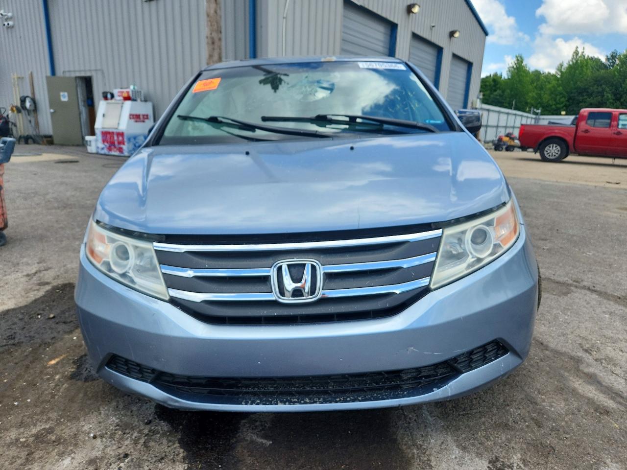 2012 Honda Odyssey Exl Blue vin: 5FNRL5H63CB105934