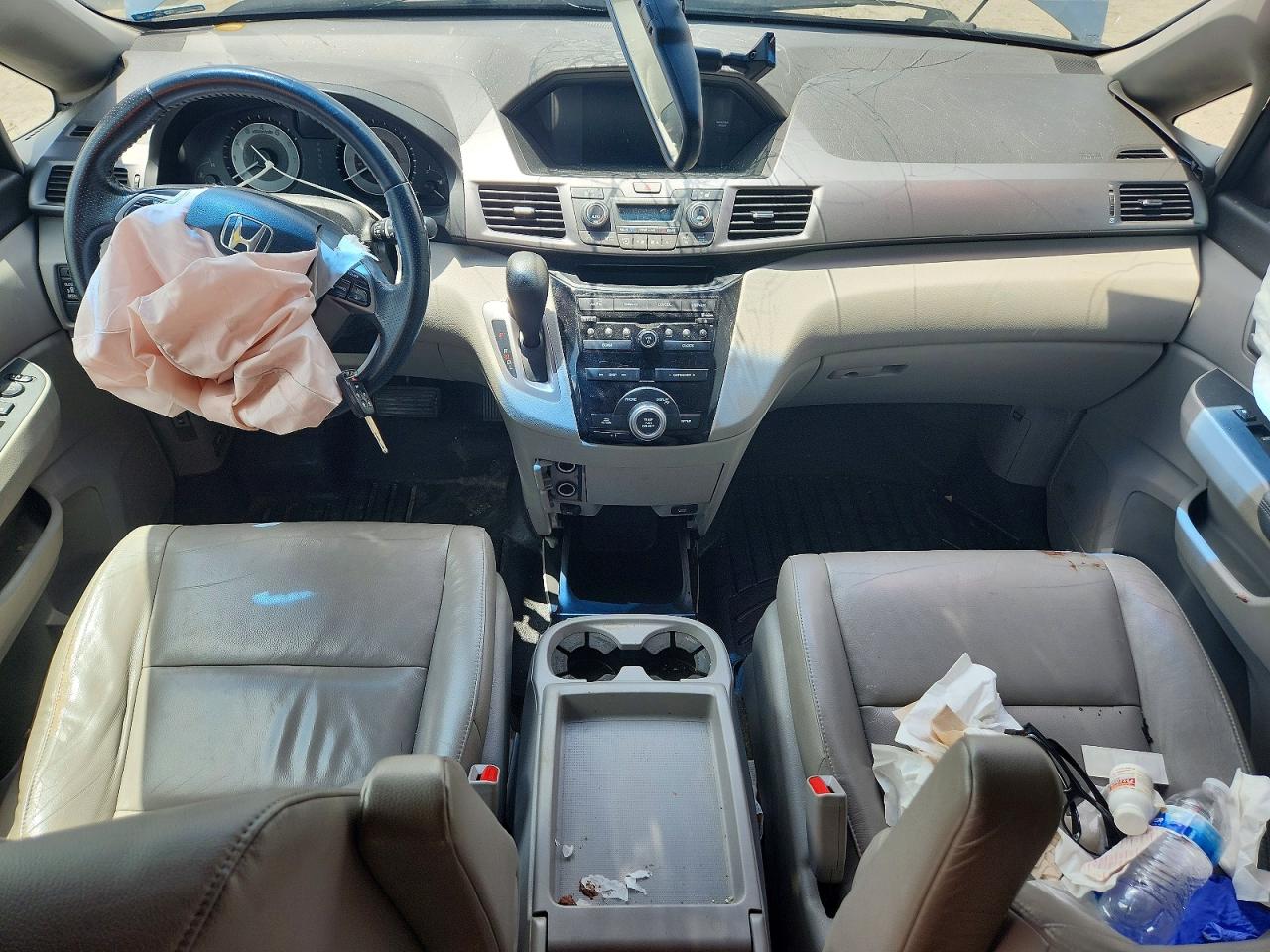 2012 Honda Odyssey Exl Blue vin: 5FNRL5H63CB105934