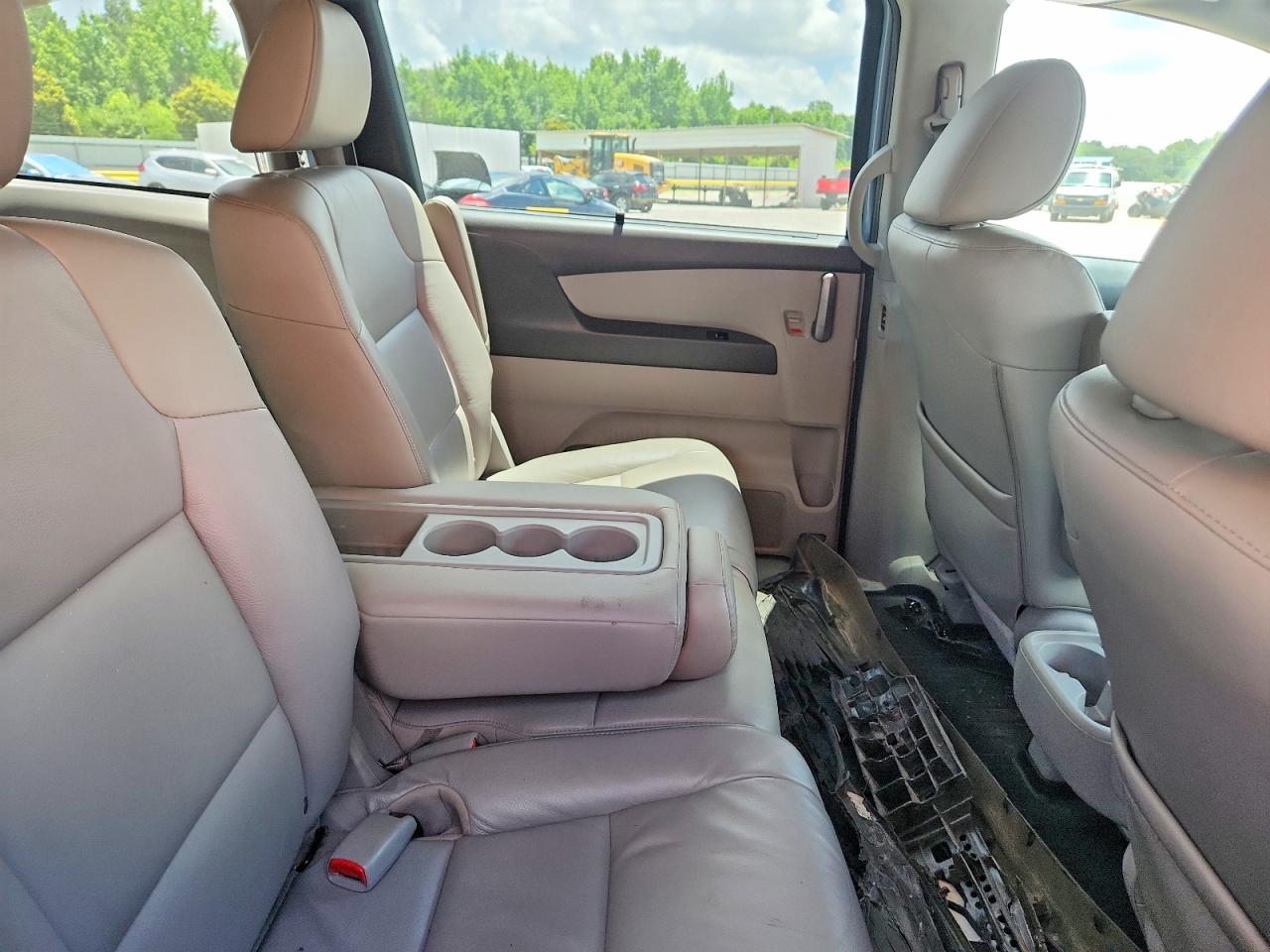 2012 Honda Odyssey Exl Blue vin: 5FNRL5H63CB105934